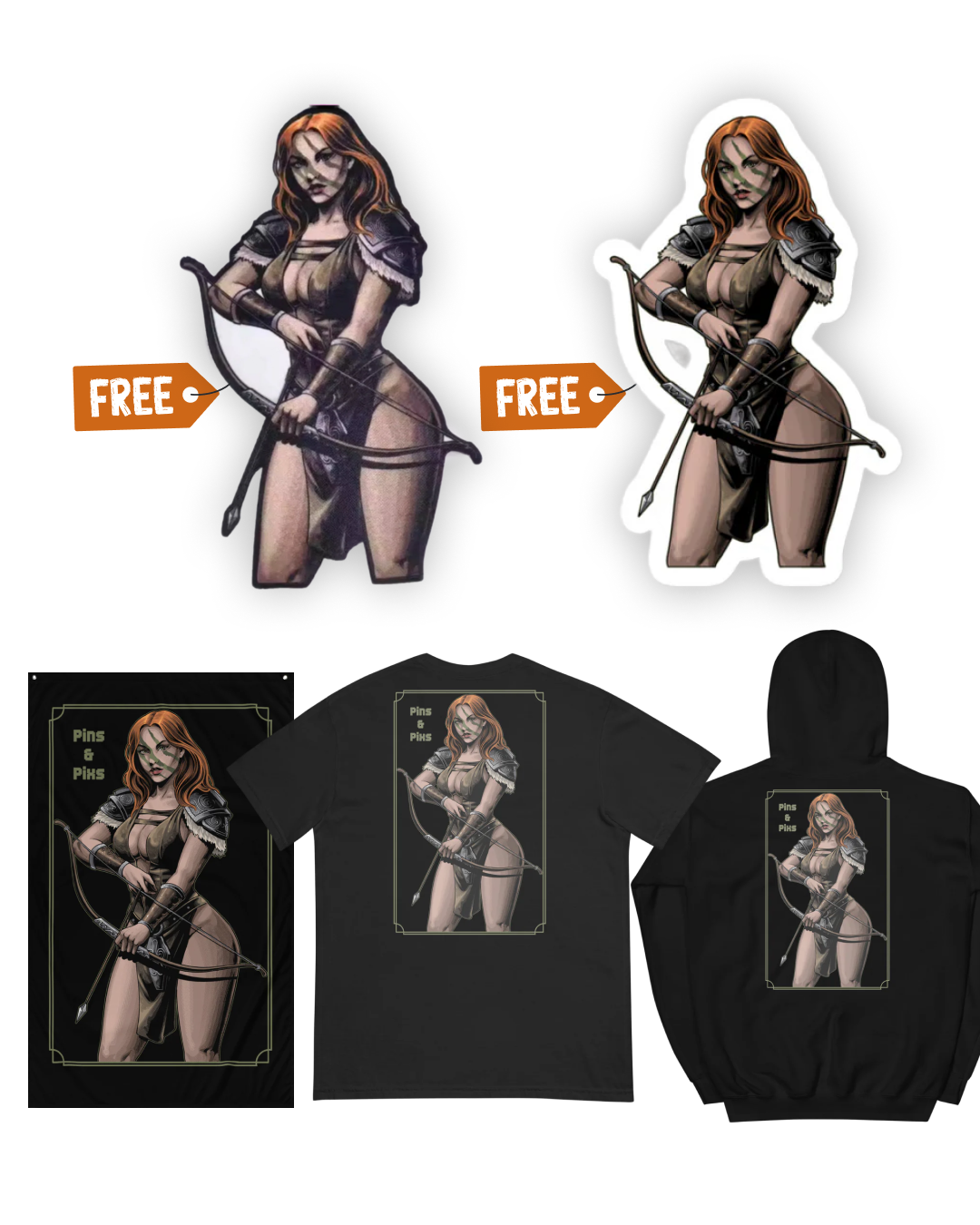 Huntress Complete Set