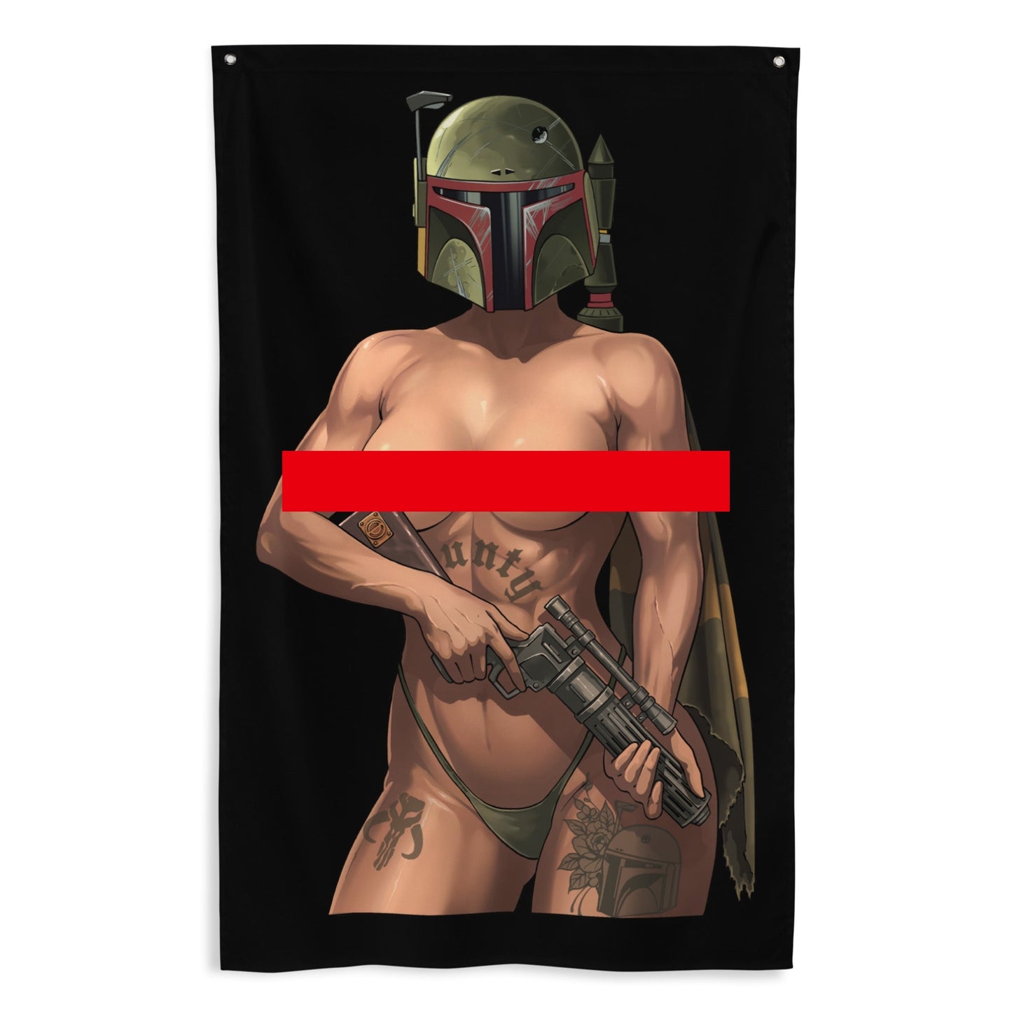 Carbonite Cutie Flag (Uncensored)
