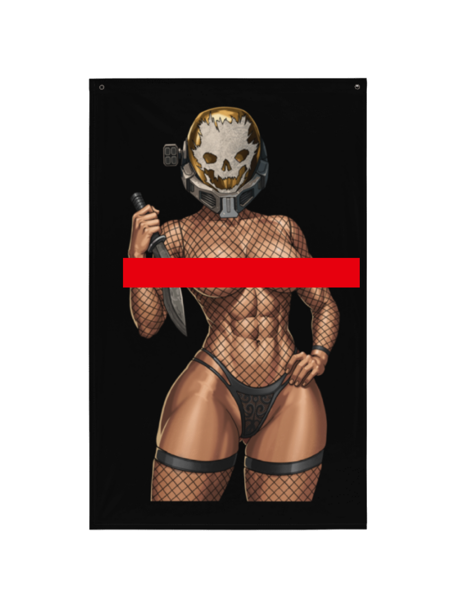 Grim Reaper's Sweetheart Flag (Uncensored)
