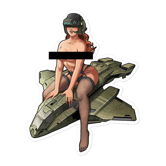 Bus Driver Sticker (Uncensored)