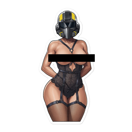Hellcat Haley Sticker (Uncensored)