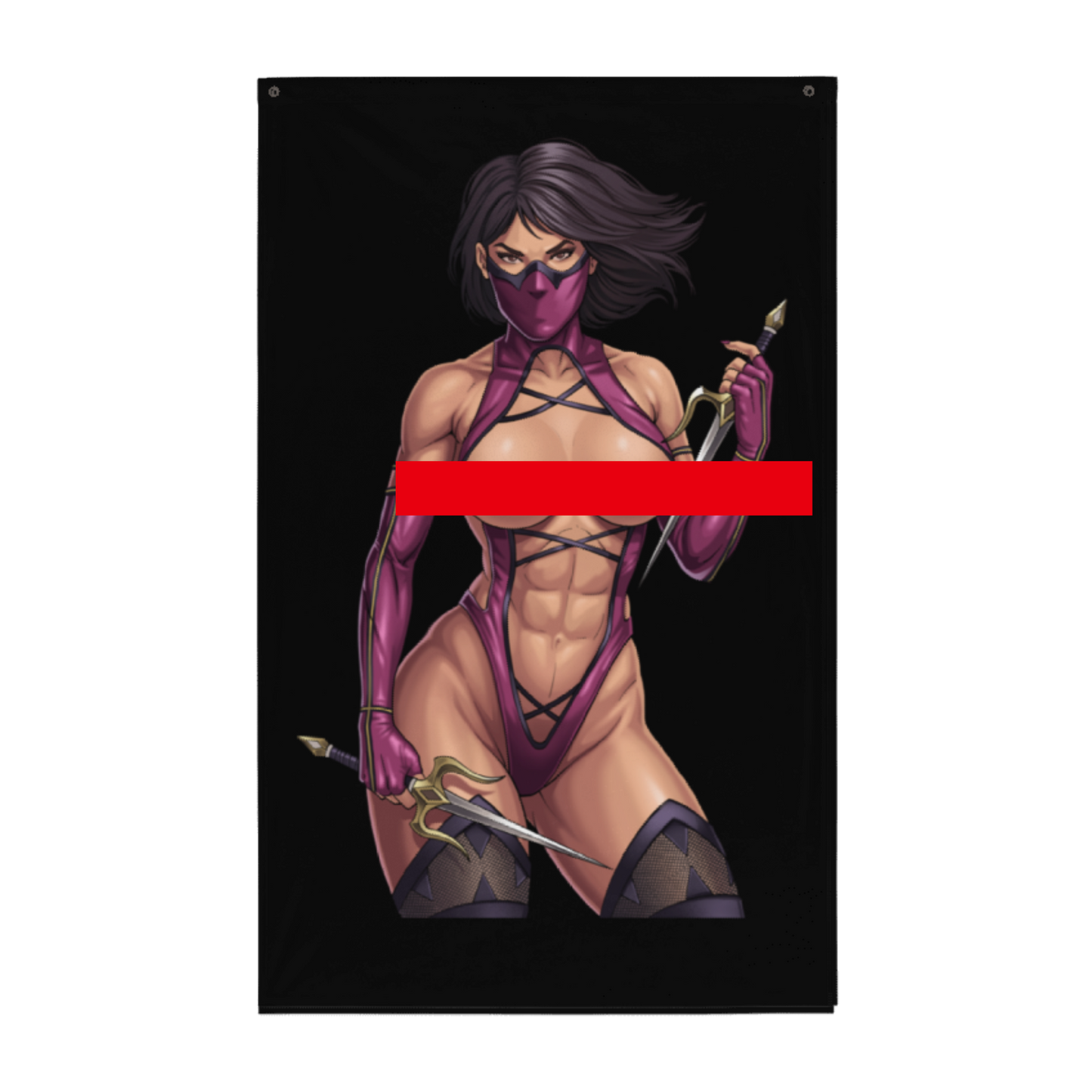Violet Viper Flag (Uncensored)