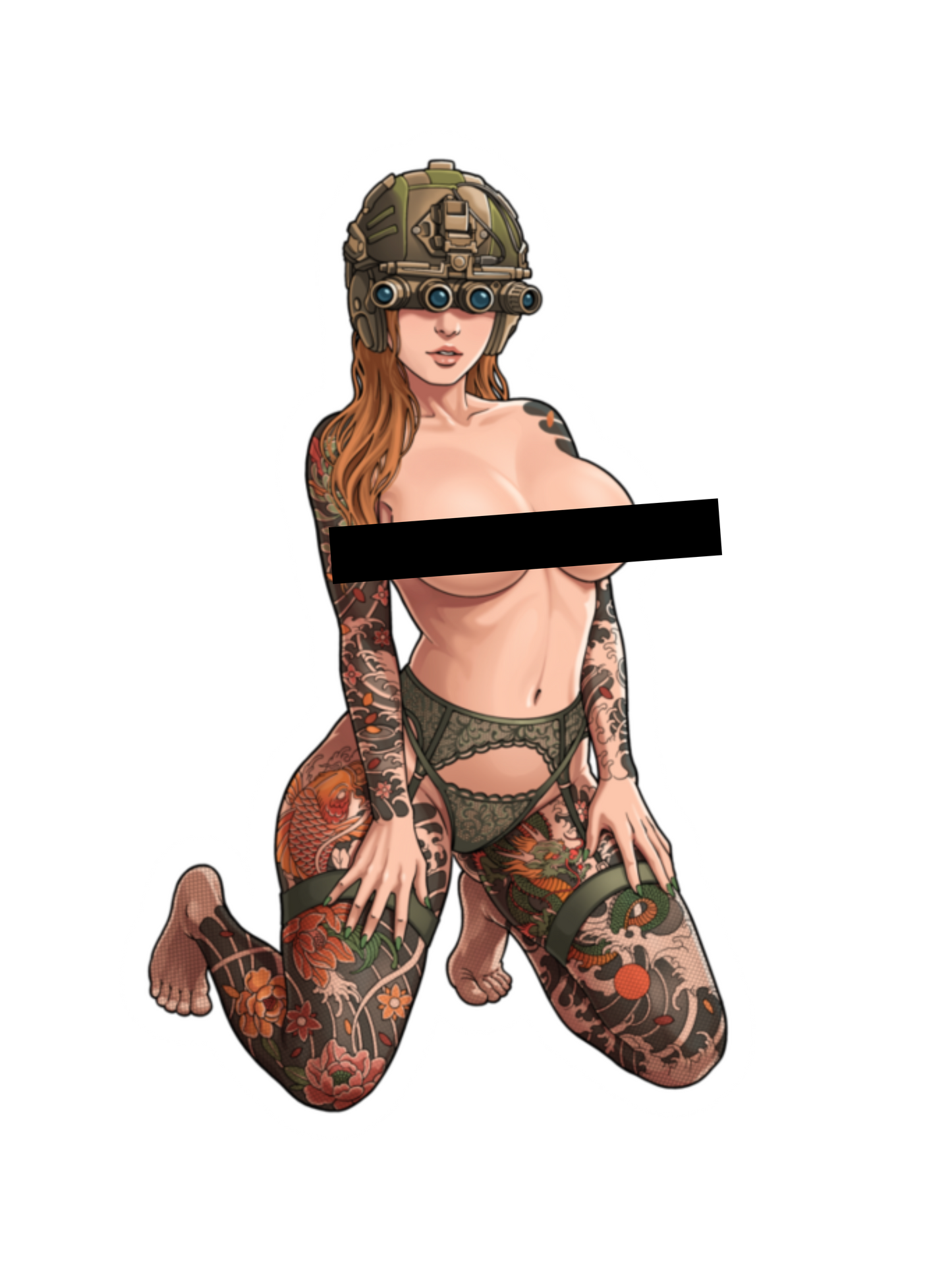 Night Ops Nora Sticker (Uncensored)