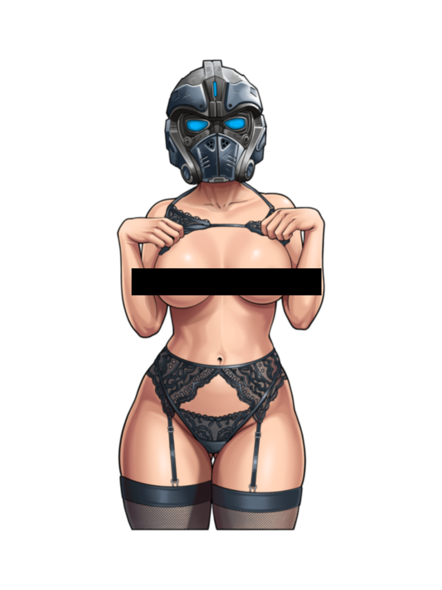Coalition Cutie Sticker (Uncensored)