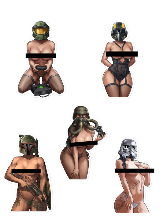 Uncensored Sticker Sheet 1