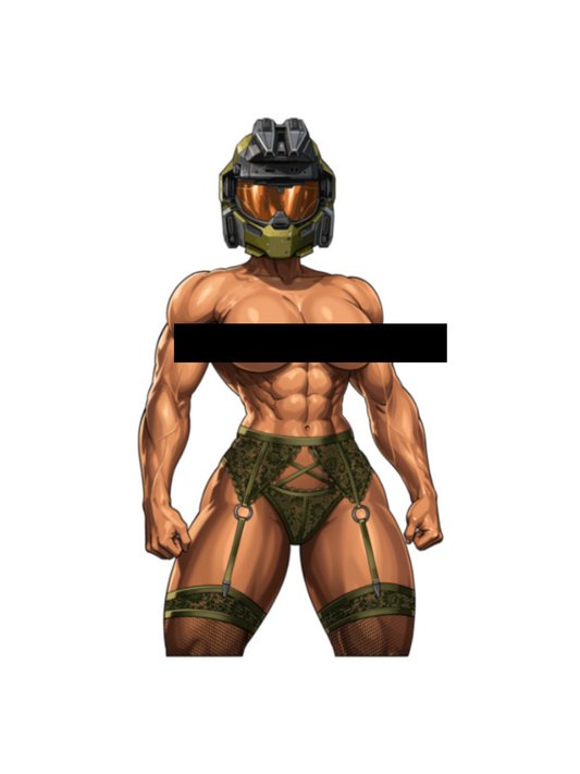 Gentle Giantess Sticker (Uncensored)