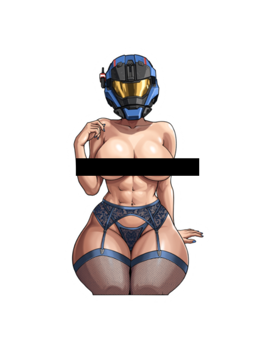 Steady Betty Sticker (Uncensored)