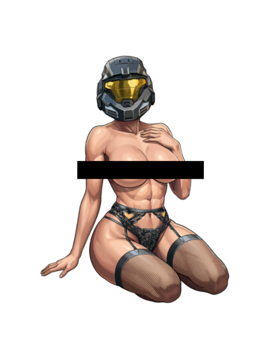 Miss Terious Sticker (Uncensored)