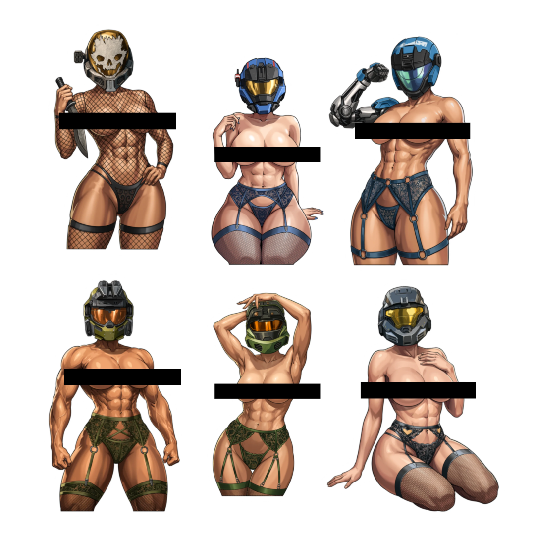 Uncensored Sticker Sheet 3