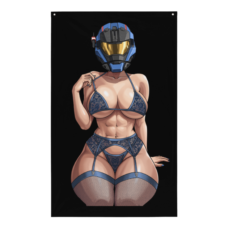 Steady Betty Flag (Censored)