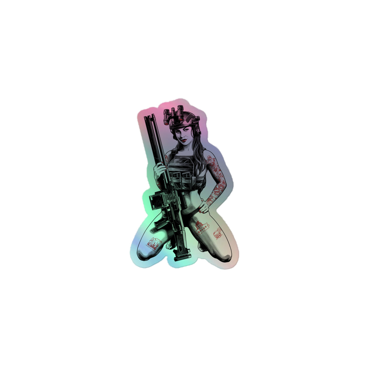 Stalwart Holo-Sticker – PinsAndPixs