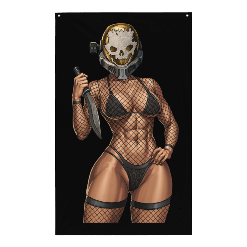 Grim Reaper's Sweetheart Flag (Censored)