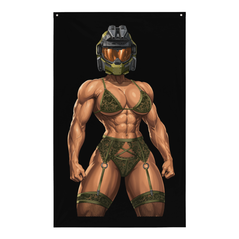 Gentle Giantess Flag (Censored)